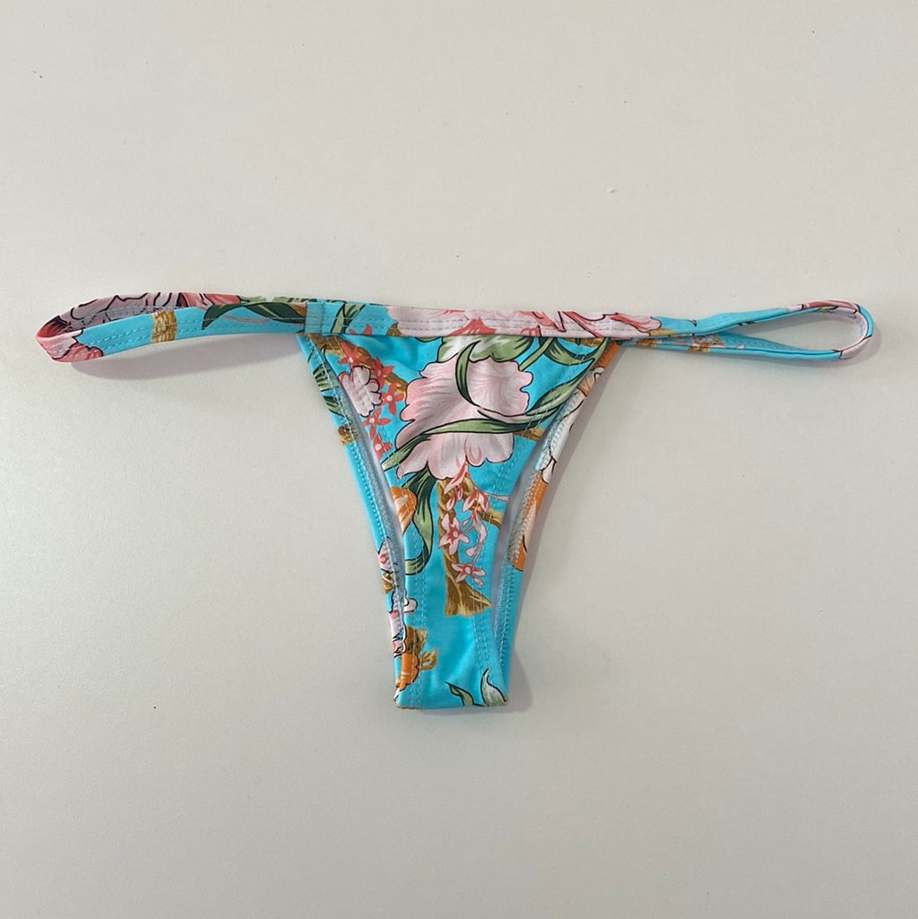 MINI TANGA FLORAL AZUL