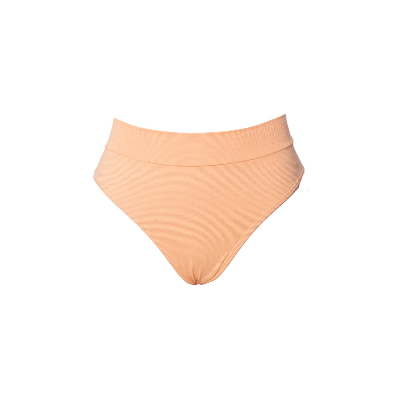 HOT PANT LUREX PEACH