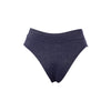 HOT PANT LUREX AZUL MARINO