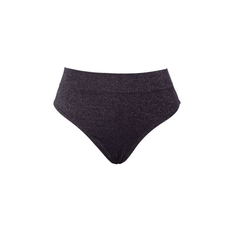 HOT PANT LUREX NEGRO