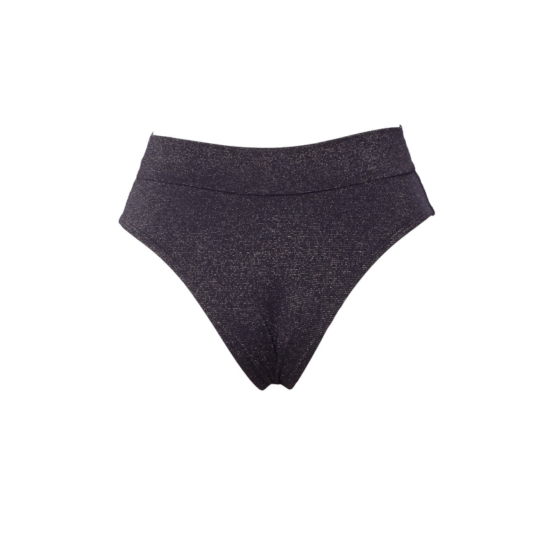 HOT PANT LUREX NEGRO