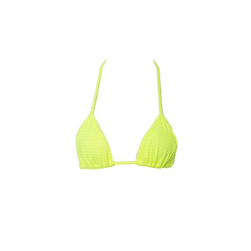 TOP TRIÁNGULO SANTORINI AMARILLO