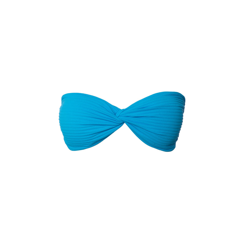 TOP RELLENO SANTORINI AZUL