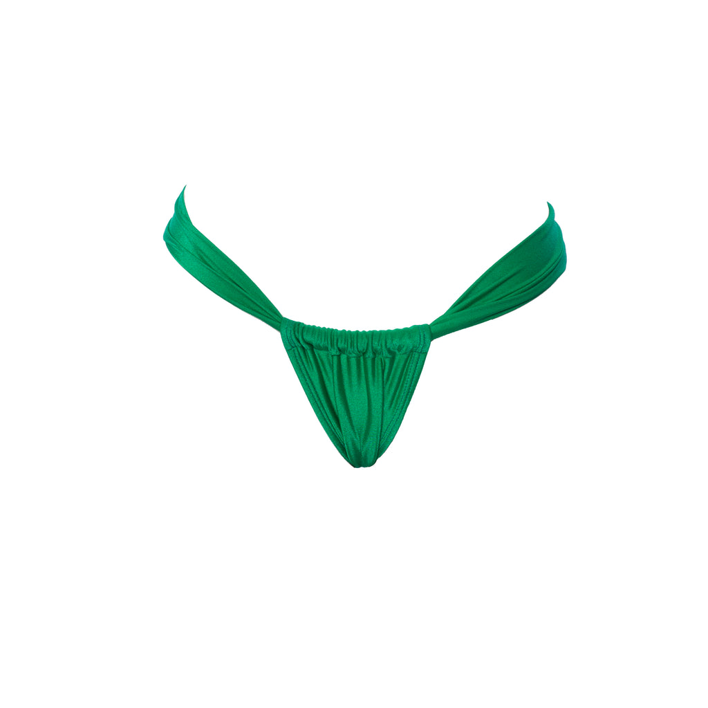 TANGA CORTINA SHINE VERDE