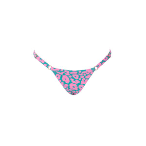 MINI TANGA REGULABLE  LEOPARDO ROSA CON AZUL