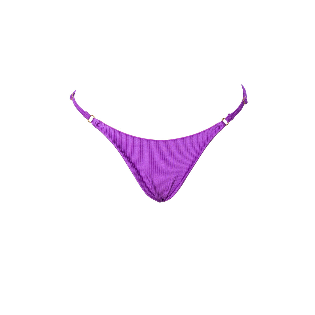 MINI TANGA REGULABLE TEXTURIZADO MORADO