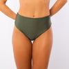 HOT PANT SHINE VERDE MILITAR