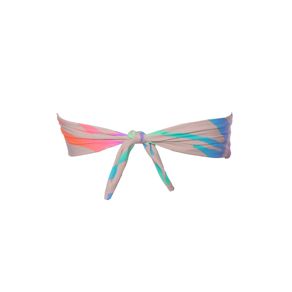 TOP RELLENO CEBRA COLOR NEON