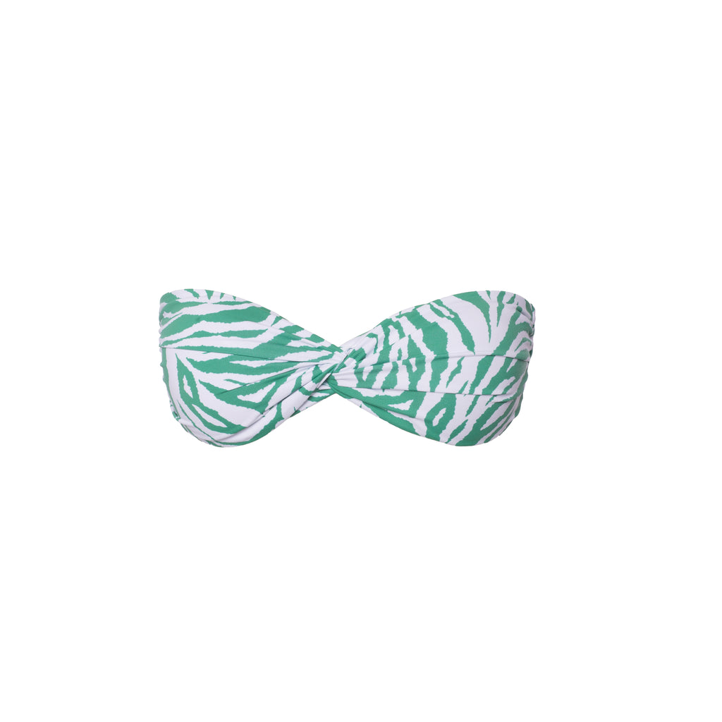 TOP RELLENO CEBRA VERDE