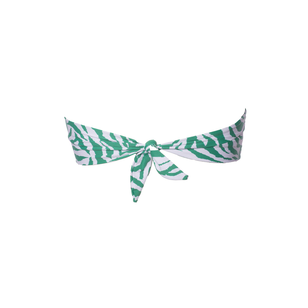 TOP RELLENO CEBRA VERDE