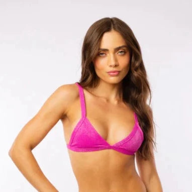 TOP FÍJO LUREX ROSA PINK