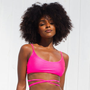 TOP BASIC TEXTURIZADO ROSA PINK