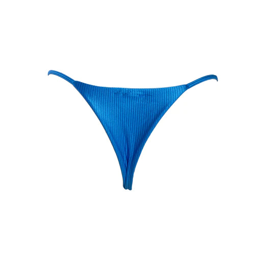 MINI TANGA REGULABLE TEXTURIZADO AZUL