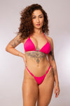 TOP TRIÁNGULO ROSA PINK NEW