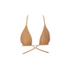 TOP TRIÁNGULO LUREX DORADO