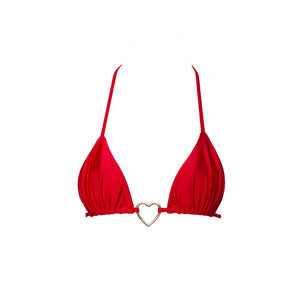 CONJUNTO CORAZÓN SHINE ROJO