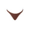 TANGA ASA DELTA MARRON CON OFF WHITE