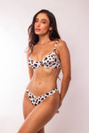 TOP CON ARO LEOPARDO BLANCO