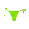 TANGA RIPPLE ARRUGADA VERDE NEON