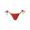 TANGA RIPPLE LEOPARDO ROSA CON NARANJA