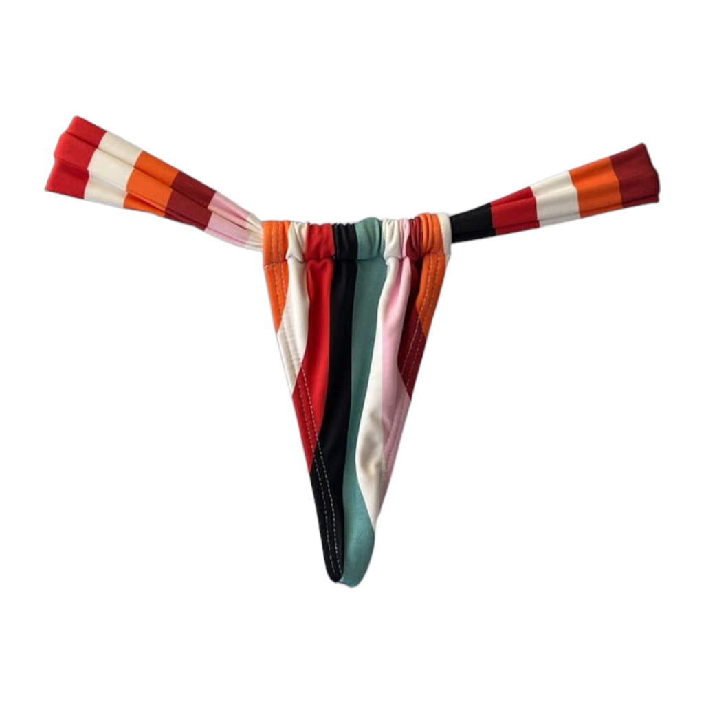 TANGA CORTINA RAYAS VINTAGE