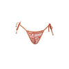 MINI TANGA LAZO FOLK MARRÓN