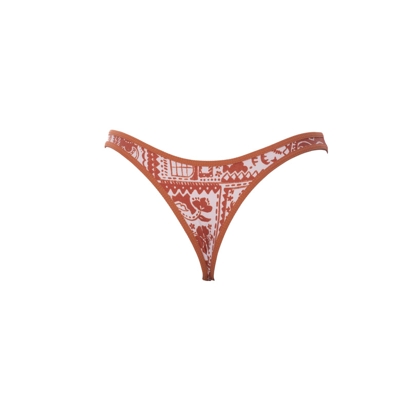 TANGA ASA DELTA FOLK MARRÓN