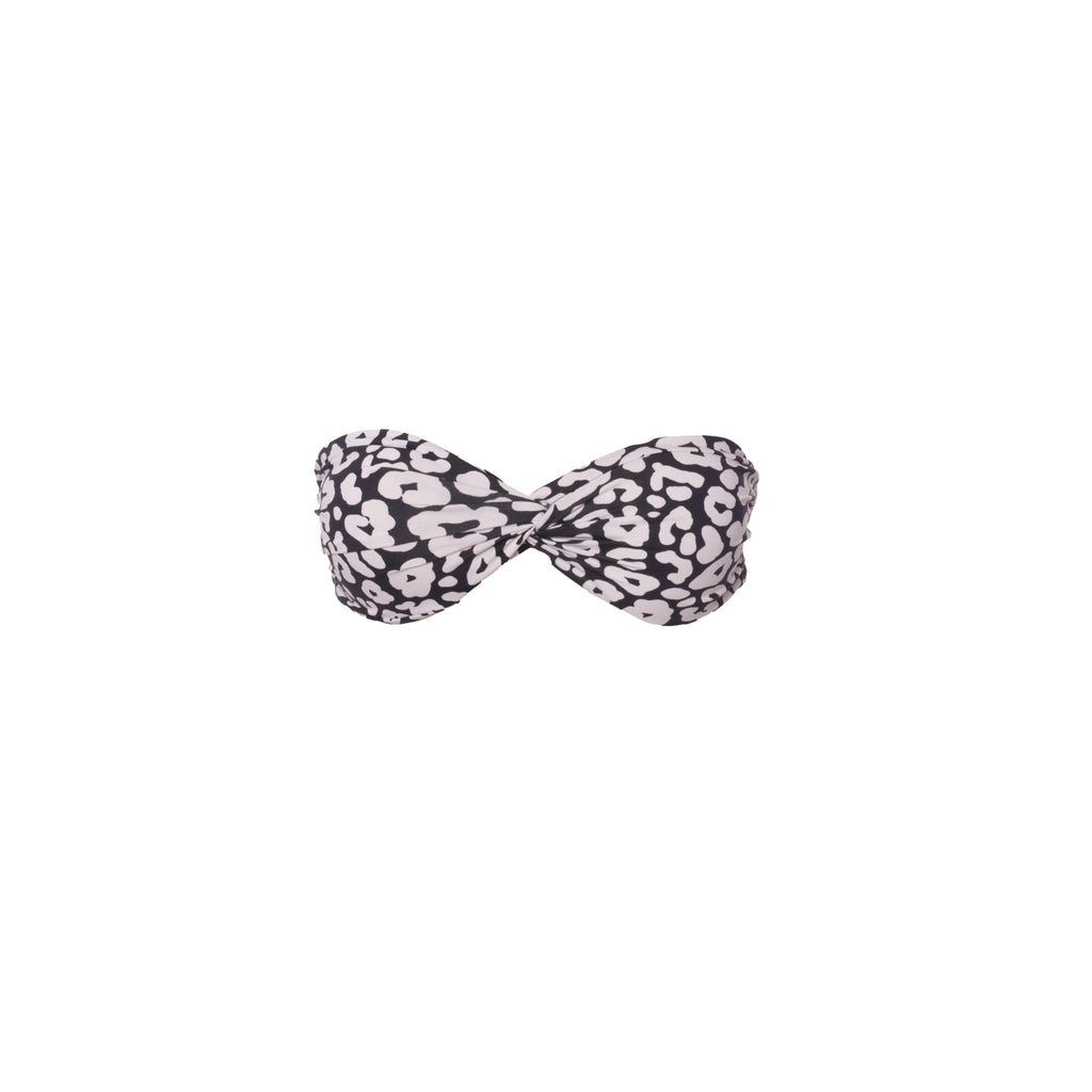 TOP RELLENO LEOPARDO NEGRO CON BLANCO