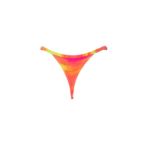MINI TANGA REGULABLE TEXTURIZADO TIE DYE NEON HOT