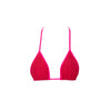 TOP TRIÁNGULO ROJO CON ROSA