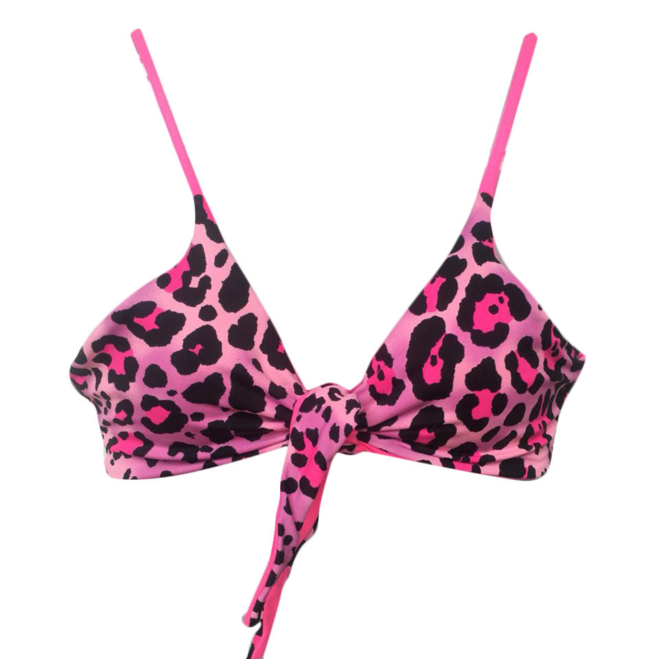 TOP LAZO LEOPARDO ROSA