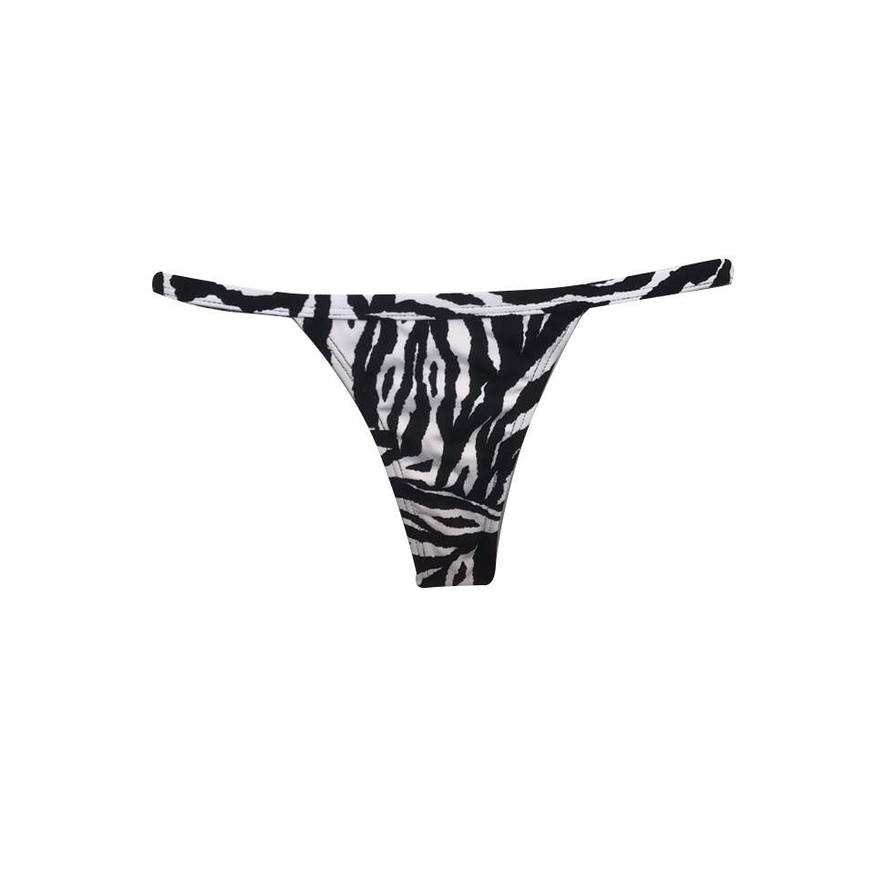 MINI TANGA CEBRA BLACK