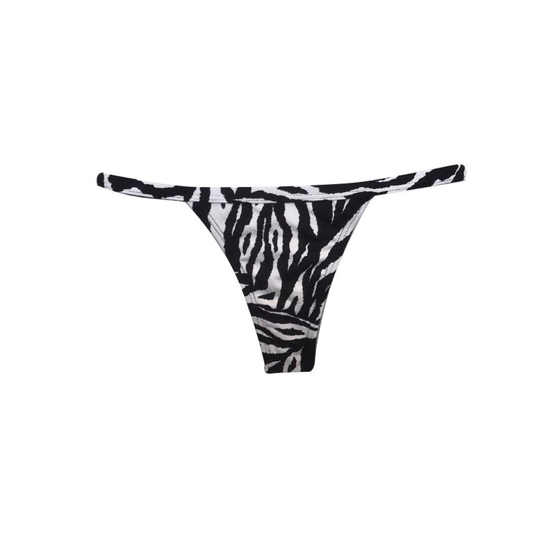 MINI TANGA CEBRA BLACK