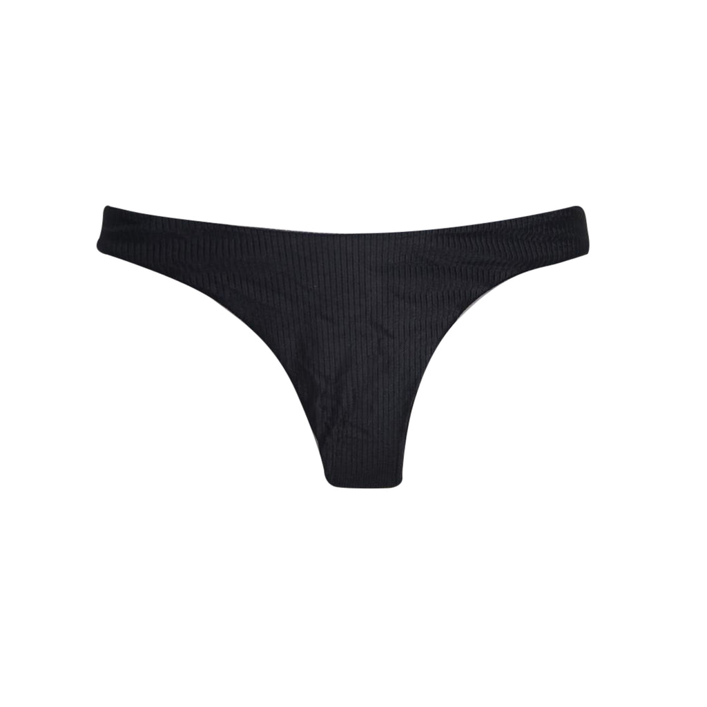 TANGA ASA DELTA TEXTURIZADO NEGRO