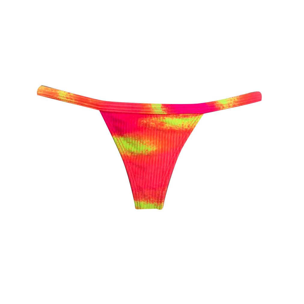 MINI TANGA TEXTURIZADO TIE DYE NEON HOT