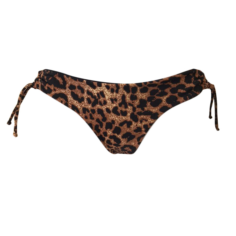 TANGA LEOPARDO MARRÓN