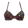 TOP CON ARO ANIMAL PRINT COLORES