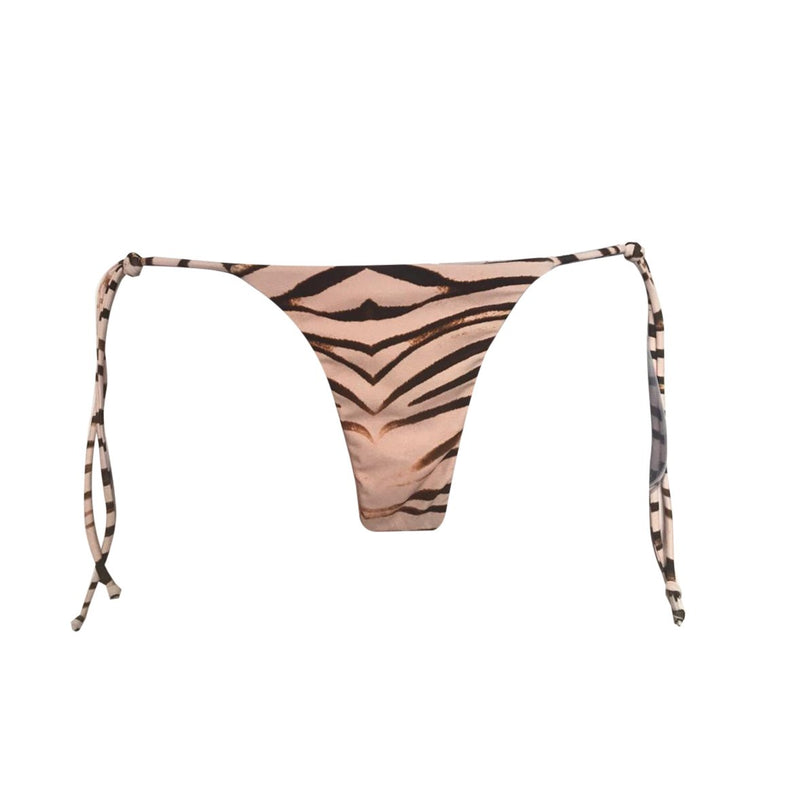 MINI TANGA LAZO CEBRA NUDE