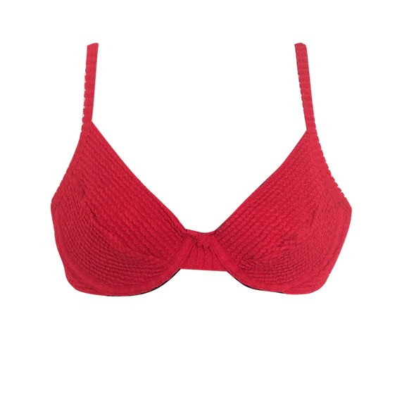 TOP CON ARO MÔNACO ROJO