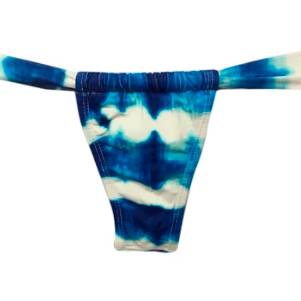 TANGA CORTINA TIE DYE AZUL