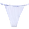 TANGA CORTINA LAZO BLANCO