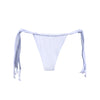 TANGA CORTINA LAZO BLANCO