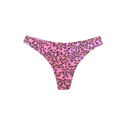 TANGA ASA DELTA ANIMAL PRINT ROSA