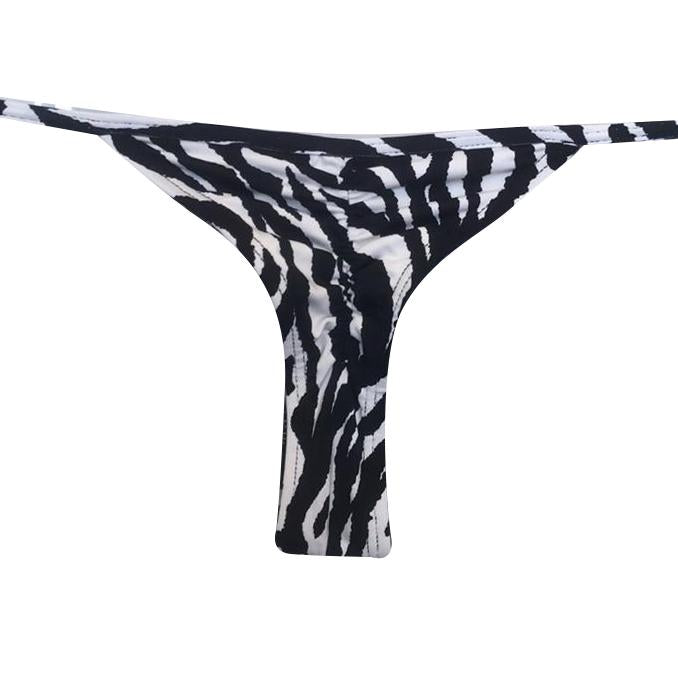 TANGA RIPPLE CEBRA BLACK