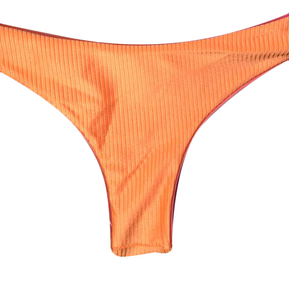 TANGA ASA DELTA TEXTURIZADO NARANJA