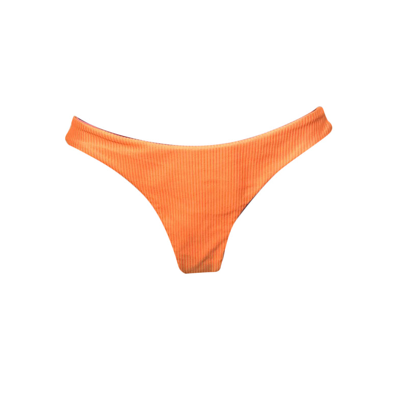 TANGA ASA DELTA TEXTURIZADO NARANJA