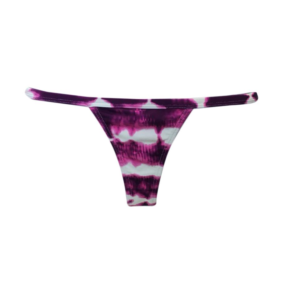 MINI TANGA TIE DYE MORADO