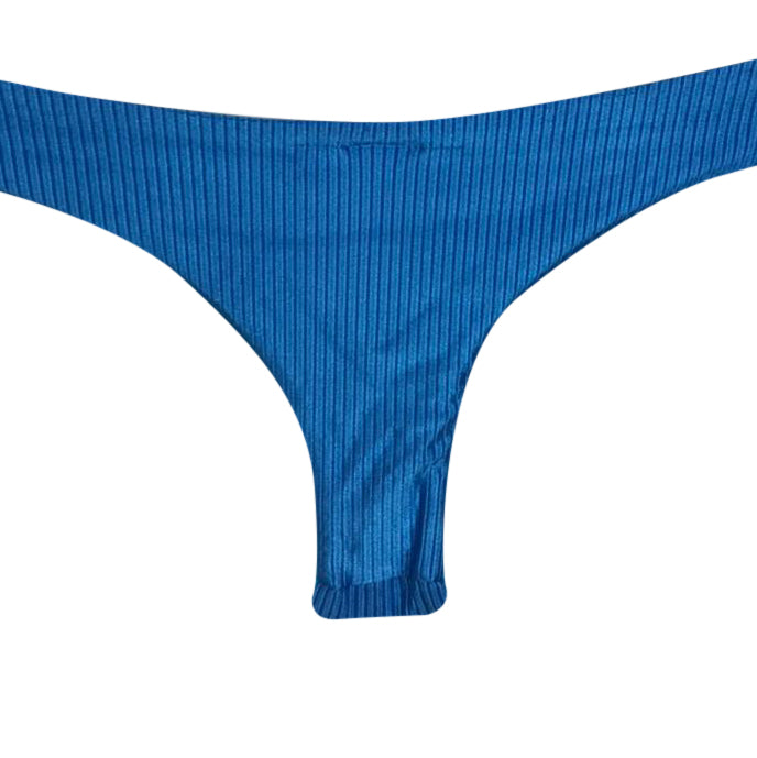 TANGA ASA DELTA TEXTURIZADO AZUL