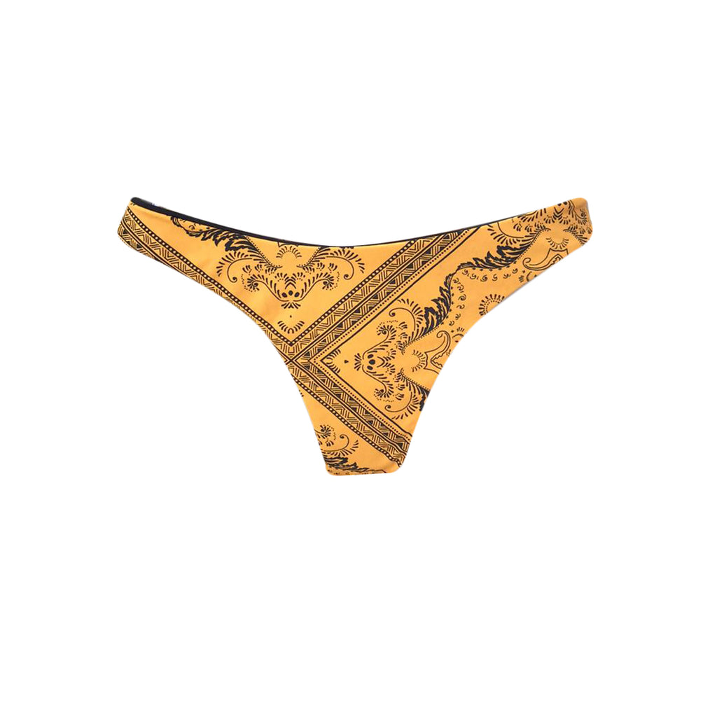 TANGA ASA DELTA BANDANA AMARILLO