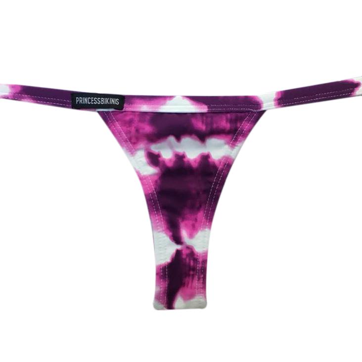 MINI TANGA TIE DYE MORADO